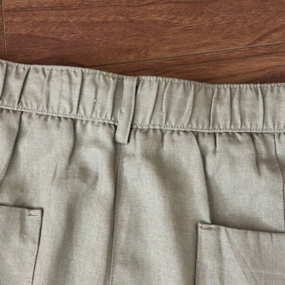 ZARA linen jogging pants, size L, * NWT * - Picture 9 of 12